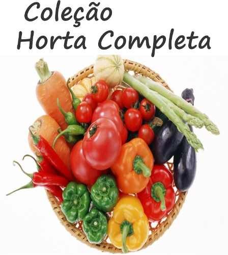 Coleção Horta Completa -850 Sementes- 35 Variedades + Brinde